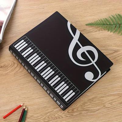 TEMU 40 Pockets- Organize And Protect Your Sheet Music And Files