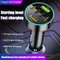 New Digital Display Car With USB Car Charger 36W Fast Charging Charging Car Adapter PD Head Phone