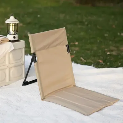 ﻿ Portable Folding Beach Lounger Camping Chairs Beach Chair Garden Park Single Lazy Chair Fishing Backrest Chairs Outdoor Gears