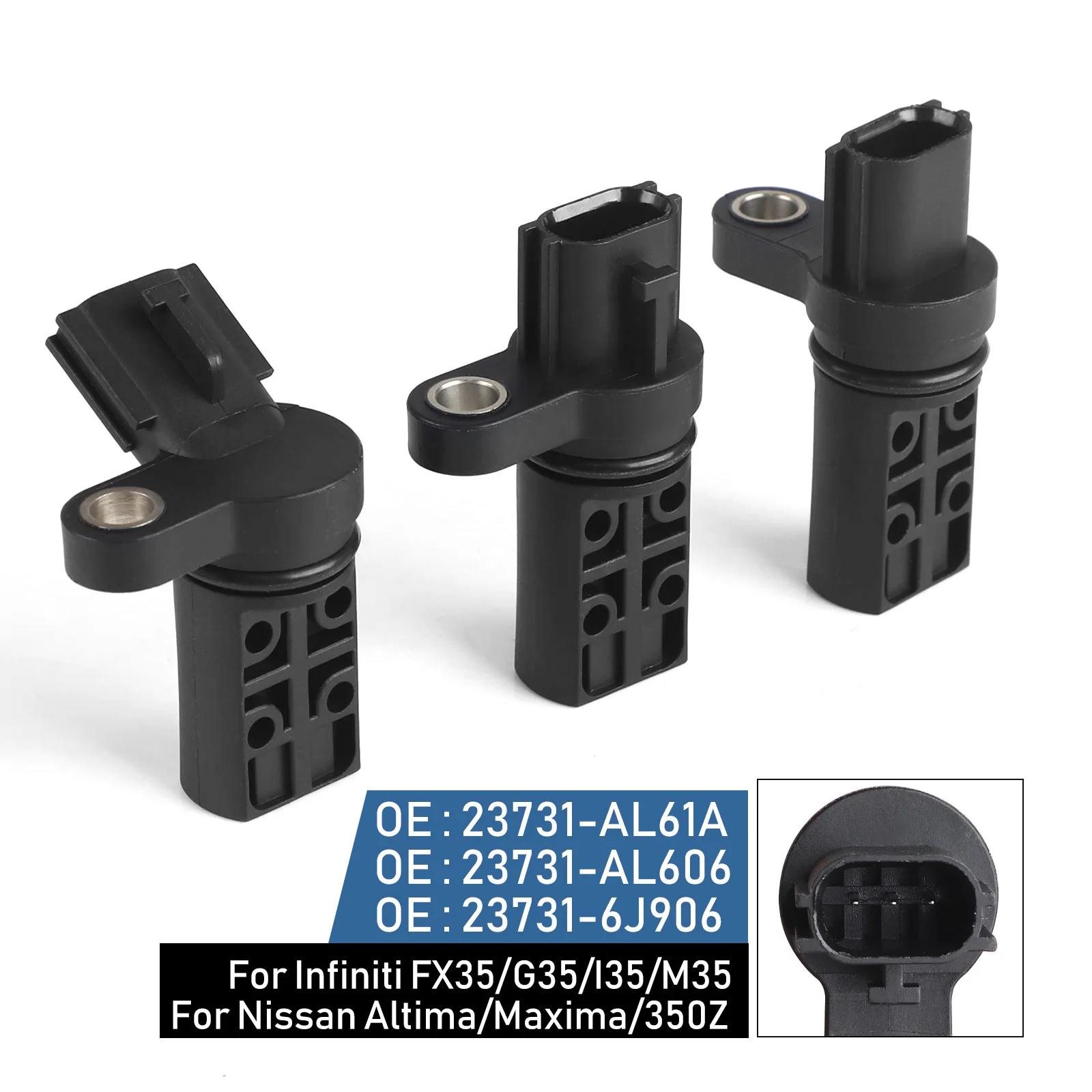 23731-AL606 23731-AL61A 23731-6J906 Nockenwelle Kurbelwelle Position Sensor Für Nissan 350Z Altima Maxima Infiniti FX35 G35 I35 M35 Image