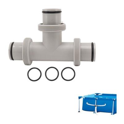 T-förmiger Pool-Schlauchverbinder für 1,5 Zoll/38 mm Schlauch, Dreiwege-Pool-Schlauchadapter, Image