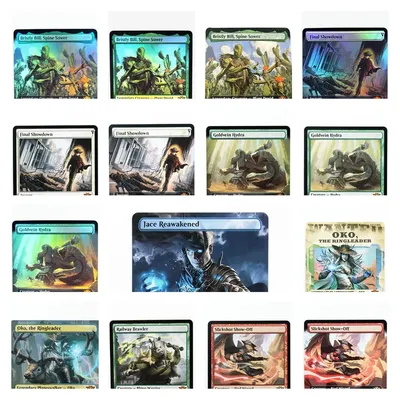 OTJ TCG Magisches Kartenspiel Hochwertige Proxy-Spielkarten Bristly Bill, Terror of the Peaks Brettspiel Sammelkarten Proxy Image