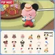 POP MART POP BEAN DIMOO WORLD × DISNEY Classic Series (3 piezas per paquete) 1 unidad/10 piezas