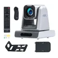 Zoom ottico NDI 25X/18X/12X, 4K SDI HDMI NDI | Telecamera PTZ HX3, RTSP/RTMP(s)/SRT, PoE, Streaming live autonomo per chiesa e conferenze