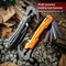 Marteau multi-outils, multi-outils 7 en 1 en acier inoxydable, ensemble d'outils multi-outils pliables et robustes avec coupe et tournevis