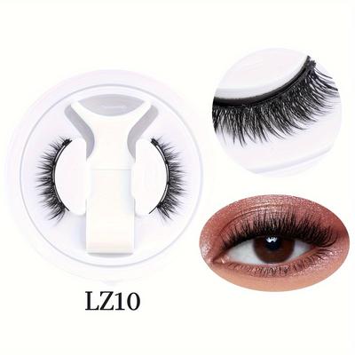 TEMU Ysdo Magnetic Reusable False Eyelashes - , Soft & Lightweight, Strong , Enhancing, Reusable Makeup Accessories | Natural Eyelash Style | Soft Texture Image