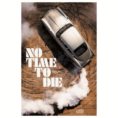 "TEMU 007 Canvas Art Poster - "no Die" Fragrant Car Scene, 12x18 Inch Wall Decor For Living Room, Bedroom, Office, ," Image