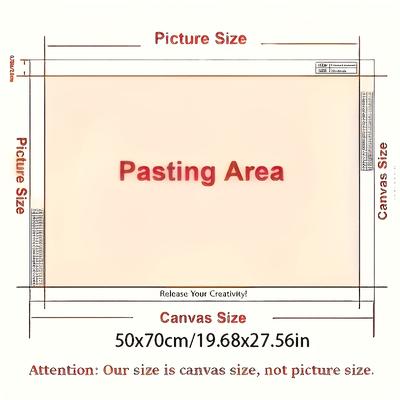 TEMU Custom Personalized Adult 5d Full Painting Couple Photo Portrait Diy Round Diamond Embroidery Kit Create Your Own Rhinestone Decor Gift Image
