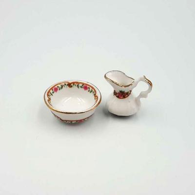 TEMU Mini Ceramic Flower Pot For Micro Landscape Photography Props Image