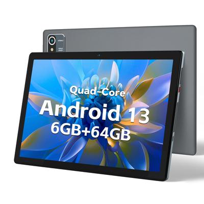 TEMU 10.1 Inch 13 Tablet, 1280×800 Hd, -core, Christmas Gift, 5000mah Battery, 6 (2+4)gb , 64gb Rom, 128gb Expandable, 2mp+5mp Camera, /gray Image