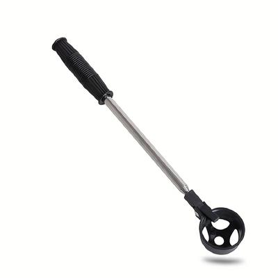 TEMU 2-in-1 Telescopic Golf Ball Retrieval Tool, Stainless Steel, Easy Carry Water Retrieval Rake, Golfers Gift,