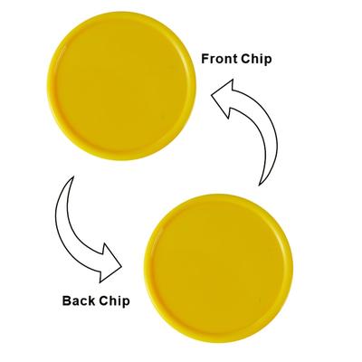 TEMU Customizable -count Plastic Token Set - Personalized, Colorful, And Durable Pvc For Gifts And Party Favors, Gaming Accessories|vibrant Colors|durable Plastic Image
