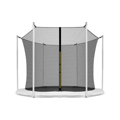 Aga Sicherheitsnetz für Trampolin mit Innennetz 180 cm für 6 Stangen Schwarz Image