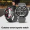 2025 Neue HK08 Smartwatch Amoled-Bildschirm 1,43 Zoll Outdoor-Sport-Smartwatch Sportmodi GPS-Gesundheitsüberwachung Schlakompass
