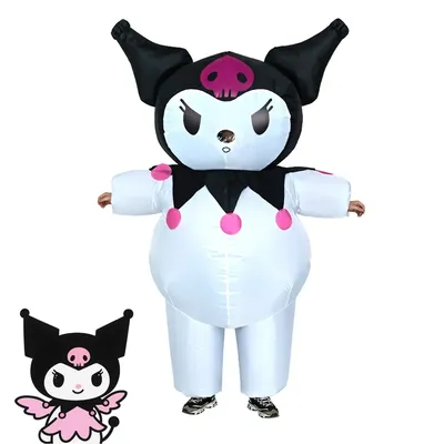 Aufblasbares Kostüm für Erwachsene, Kuromi-Kostüm, aufblasbare Kostüme für Damen und Herren, Image