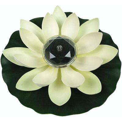 Memkey - Lotus-Licht, Solar-Schwimmteich-Dekoration, Lotusblume, LED-Farbwechsel, Blumen, Image