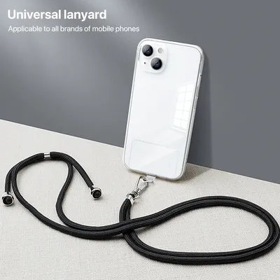 1pc NEW Universal Adjustable Phone Lanyard Strap Mobile Phone Hanging Rope Neck Straps Anti-lost Lanyards Cell Phone Accessories