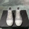 Ricks Geobasket Graue Rosshaar-Low-Top-Schuhe Owens Design Herrenschuh zum Schnüren Damen-Sneaker