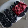 Maxdutti2025 Sommer Mode Damen Schuhe Minimalistischen Gewebt Hausschuhe Schuhe Frauen Einfarbig Elegante Casual Flache Sandalen