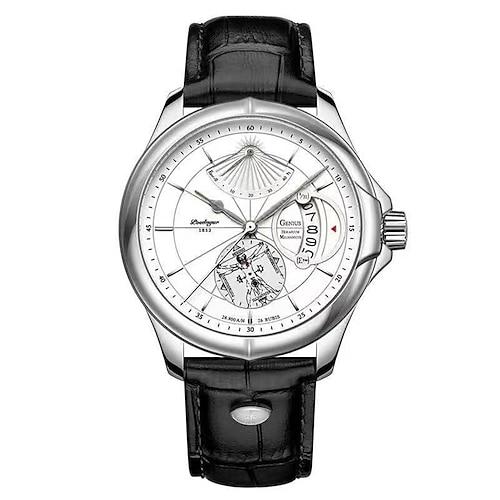 Herrenuhr Mode Top Luxus Sport Herren Armbanduhr wasserdicht leuchtend Leder Datum Quarzuhren