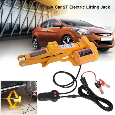2 Ton 12V Automotive Car Automatic Electric Lifting Jack Garage and Emergency Equipment Auto