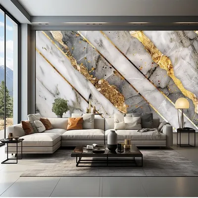 Creative Modern Style Custom Any Size Wall Photo Mural 3D Stereo Abstract Marble Pattern Wallpaper Background Wall Art Painting