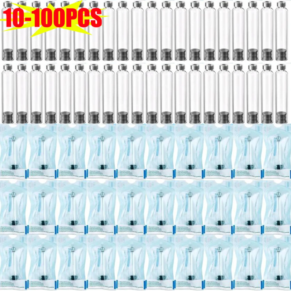 10-100pcs Individual Packaging Insulin Cartridges 3ml Empty Cassette Bottle for Lilly Insulin Injection Pen Medical Aesthetics