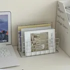 Ins Minimalista Ferro Desktop Storage Rack Organizzatore Tavolo Organizzazione Rack Documenti Libro Rack Scrivania Multifunzionale Rack di Stoccaggio