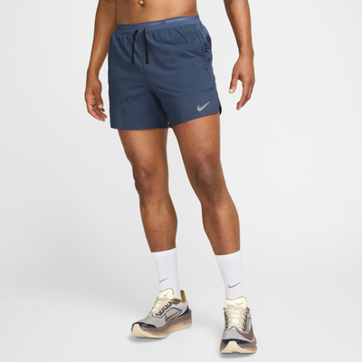 Nike Stride Men's Dri-FIT 13cm (approx.) Brief-Lined Running Shorts - Blue - Polyester