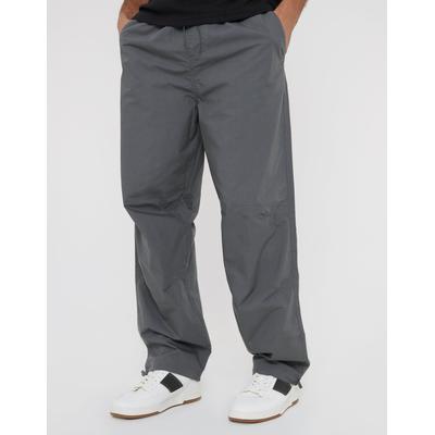 Slate Grey Relaxed Fit Jogger Style Cuffed Trousers