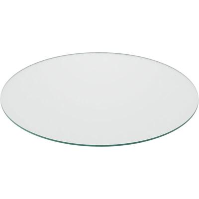 Glasplatte, ø 80 cm, 8 mm dick, gehärtetes esg, runde Glasscheibe für Tisch & Kamin, Tischplatte, Image