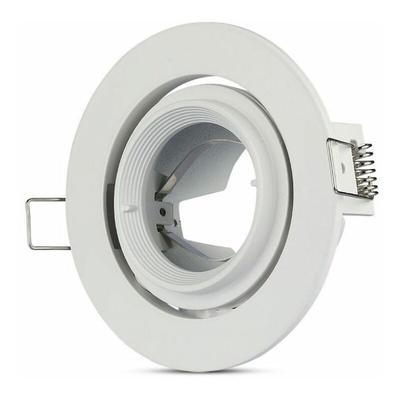 V-tac - GU10 und GU5.3 (MR16) Runde LED-Einbaustrahler Weiß Farbe einstellbar Image