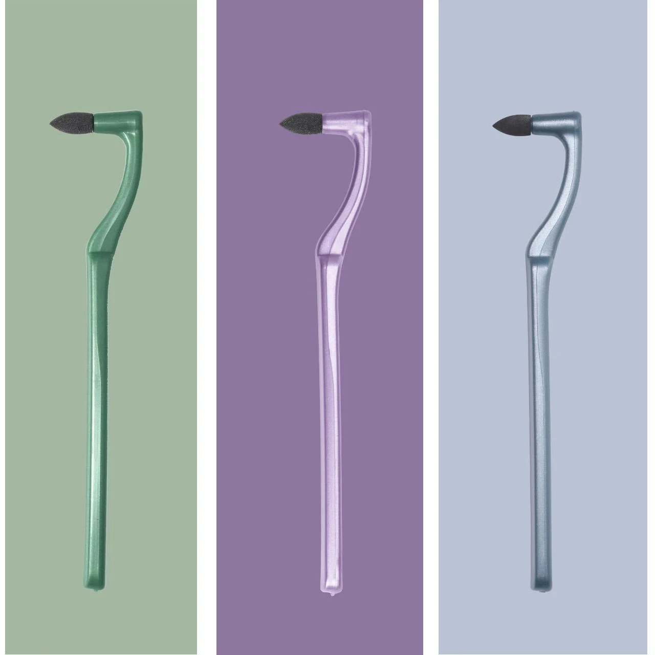 Manuelle Zahnflecken entfernen Zahnstein/Tee/Rauchflecken Interdentalbürste Powerfree-Bedienung Kieferorthopädische Zahnbürste Mundpflegewerkzeug Image