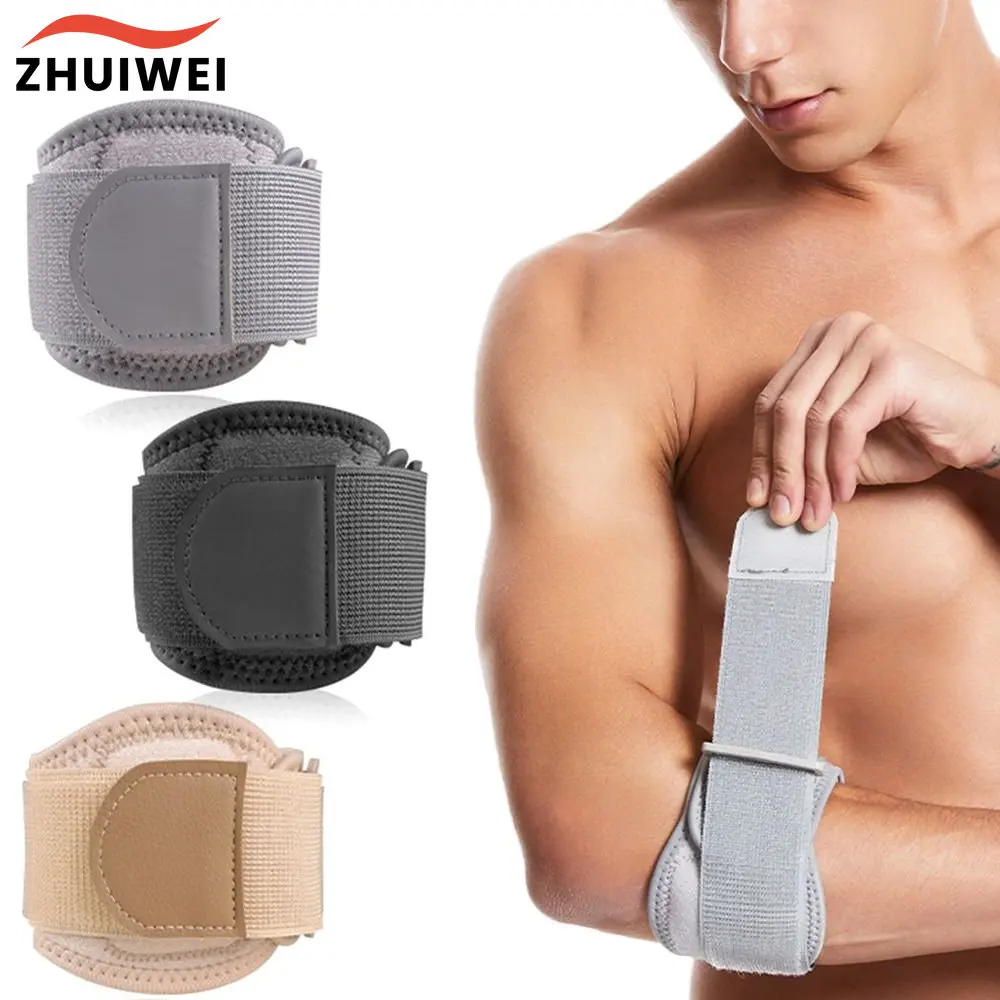1PCS Einstellbare Ellenbogen Unterstützung Basketball Golf Ellenbogen Unterstützung Strap Ellenbogen Pads Seitliche Schmerzen Syndrom Epicondylitis Hosenträger Image