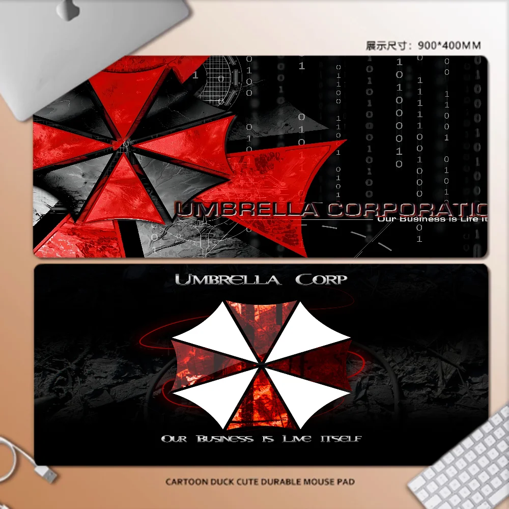 3D R-Resident Evil Games Schönes großes Gaming-Mauspad L XL XXL Gamer-Mauspad Größe für Spiel Tastatur-Pad für Gamer Image