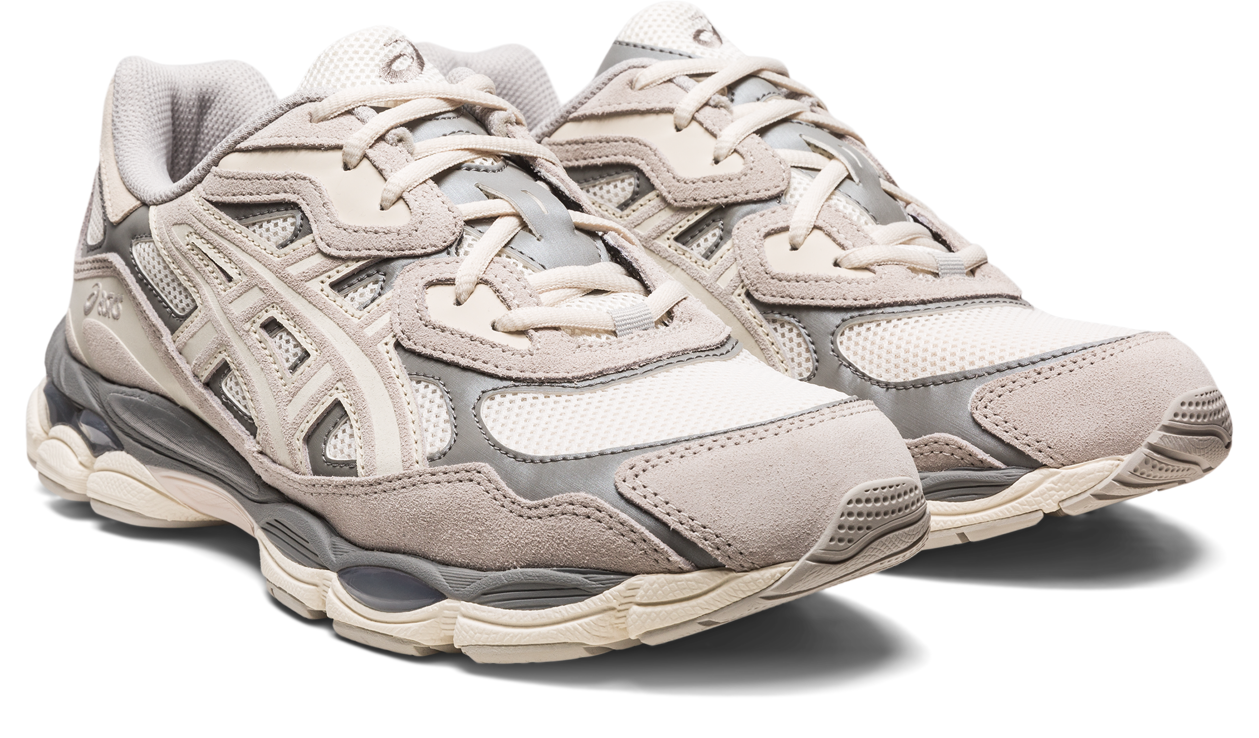 Sneaker ASICS SPORTSTYLE "GEL-NYC", Damen, Gr. 44, beige (cream), Synthetik, Textil, Schuhe Sneaker