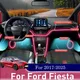 Per Ford Fiesta Smart Remote Control RGB 64 colori LED Interni auto Luce ambientale Set di installazione con clip facile