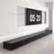 Magazine meuble Tv unité flottante meubles d'affichage rotin suspendu noir support Portable complet