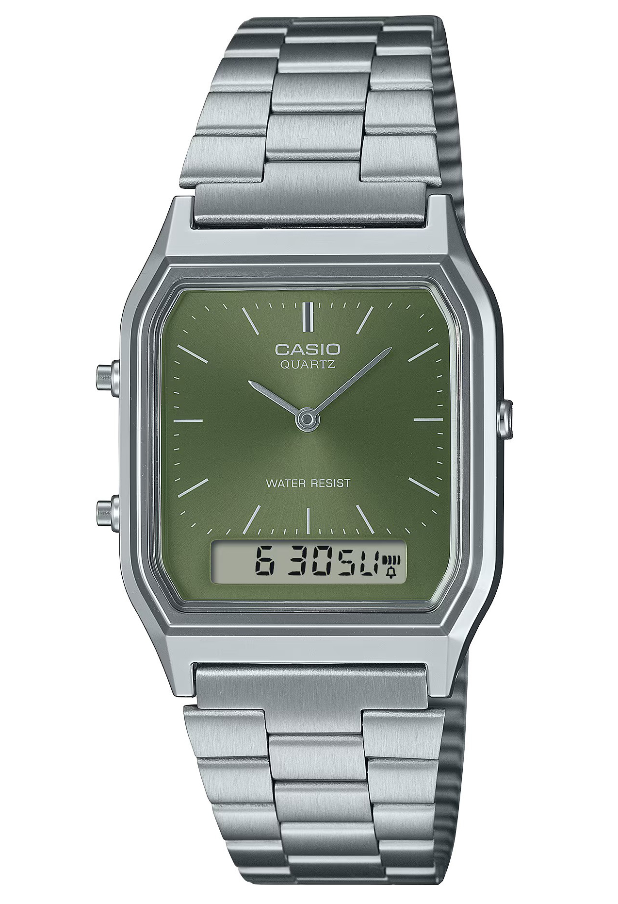Casio Collection Vintage Unisex's Silver Watch AQ-230A-3AMQYES Stainless Steel - One Size | Casio Sale | Discount Designer Brands