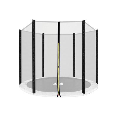 Aga Sicherheitsnetz für Trampolin 180 cm für 6 Stangen Schwarzes Netz / Schwarz Image