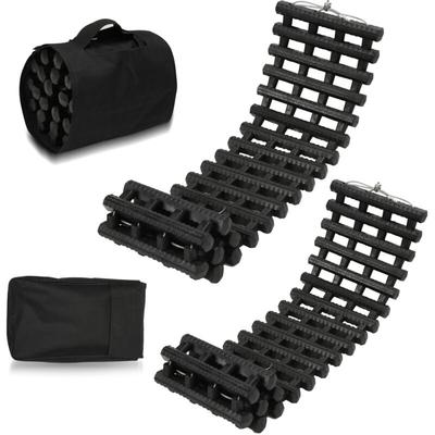 SWANEW Anfahrhilfe 1x Tracks max.3.5t Sandbleche 100cm für Sand Schlamm Schnee PKW LKW