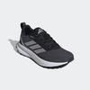 Laufschuh ADIDAS PERFORMANCE, Gr. 40, core schwarz, silber metallic, carbon, Textil, Synthetik, sportlich, Schuhe