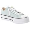 Sneaker CONVERSE "CHUCK TAYLOR ALL STAR LIFT PLATFORM", Gr. 42, you dew you, weiß, schwarz, Textil, sportlich, Schuhe