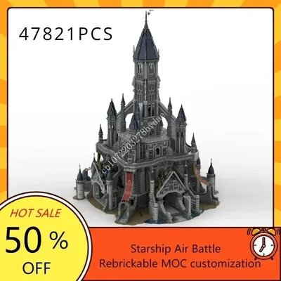 Hyrule Castle – Legend of Kingdom Modular MOC Kreatives Street View Modellbausteine Architektur Image