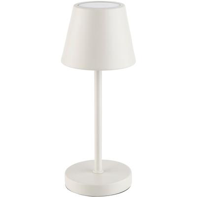 APS LED Tischleuchte "MERLE MICRO" Kabellose USB-C Tischleuchte", weiß, 1 flammig, Ø 8cm H: 20cm,, Lampen, Spritzwasssergeschützt IP 54, inkl. Dockinstation und Fernbedienung Image