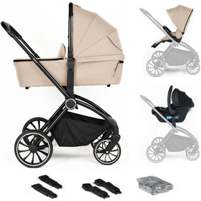 Kombi-Kinderwagen BABYGO "Harmony 3in1", Baby, beige, Kinderwagen, inkl. Babyschale mit Adaptern Image