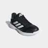 Hallenschuh ADIDAS PERFORMANCE "LIGRA 8 INDOOR", Gr. 46, schwarz-weiß (core schwarz, cloud weiß, cloud weiß), Textil, Synthetik, sportlich, Schuhe