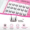 Kleberfreie, superleichte falsche Wimpern, Prinzessin, faule Wimpern, natürlich, wiederverwendet, natürlich, Cosplay, Schönheit, Make-up, Wimperncluster, Kosmetik