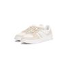 Sneaker TOMMY JEANS "TJM CUPSOLE PODS", Herren, Gr. 41, weiß (weiß, beige), Veloursleder, Nappaleder, sportlich, Schuhe, Freizeitschuh, Halbschuh, Schnürschuh mit weichem Schaftrand
