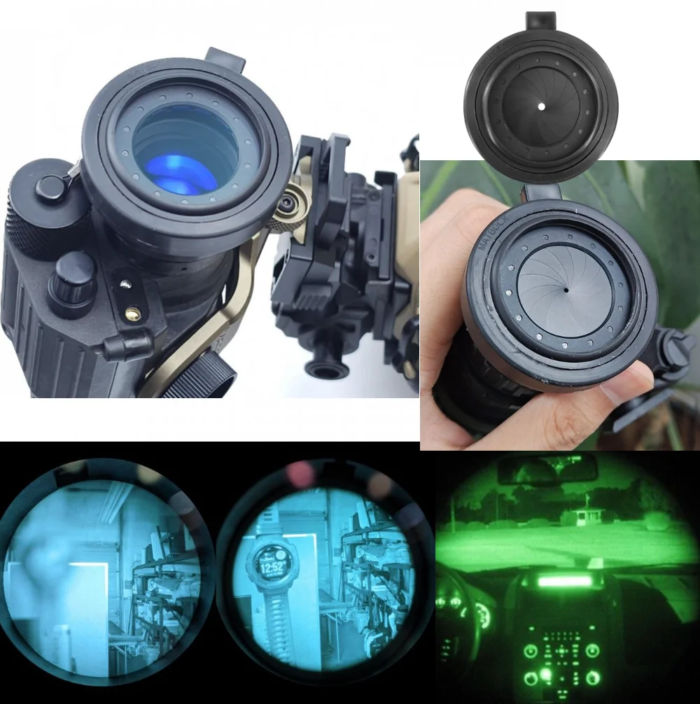 PVS-14 PVS-31 PVS-18 BNVD MUM-14 Universal Focus Einstellbare Irisblende NVG Focus Enhancement Device Nachtsicht Image